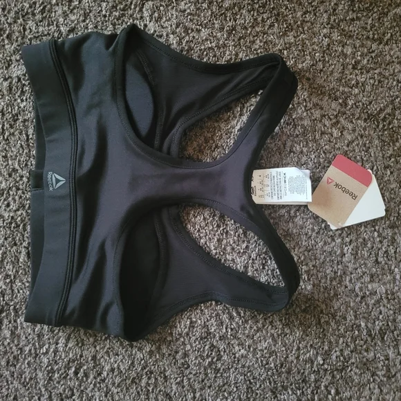 NWT Reebok sports bla black XS - Picture 2 of 5